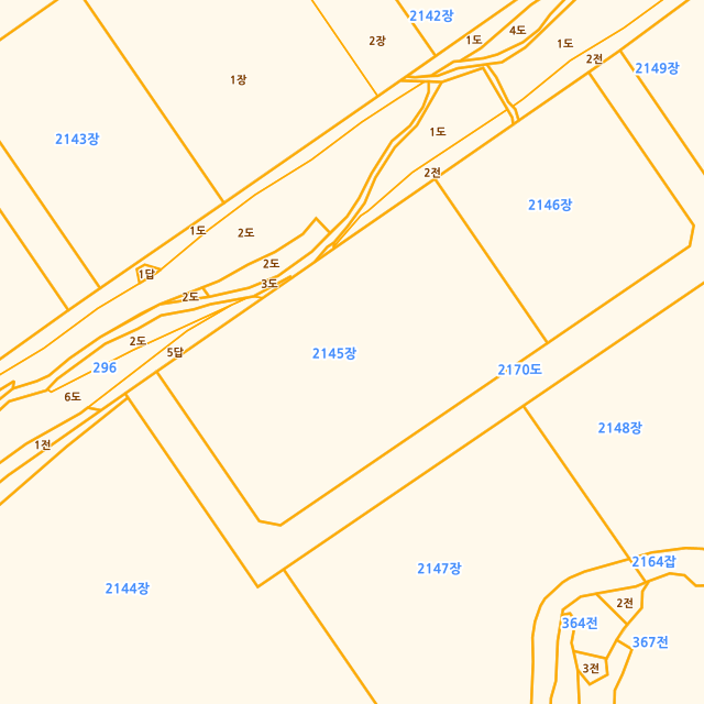 전라남도 여수시 화양면 화동리 2145 지적도