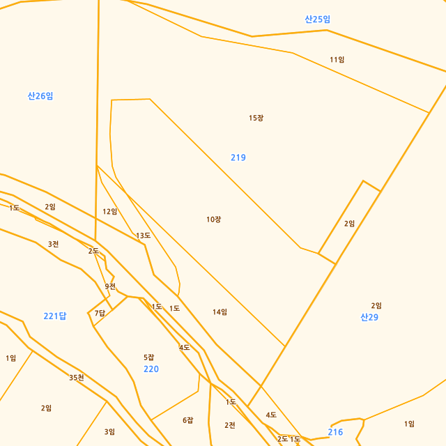 울산광역시 울주군 삼동면 작동리 219-10 지적도