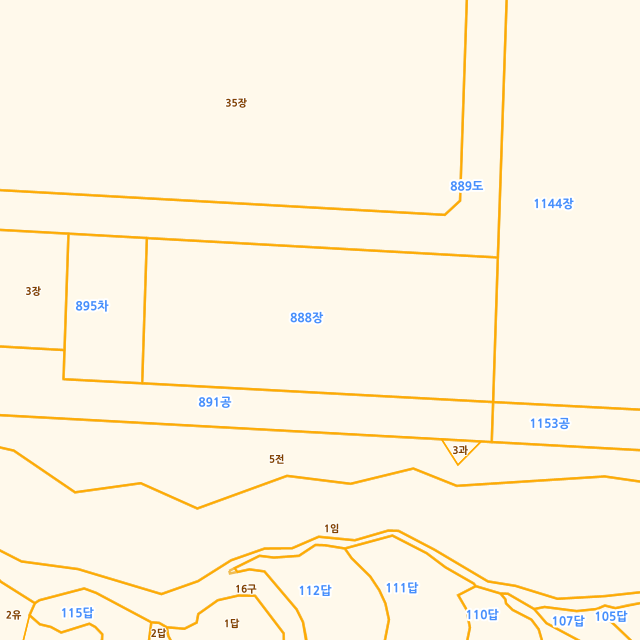 충청북도 충주시 목행동 888 지적도