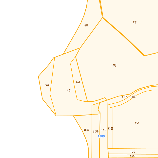 전라남도 강진군 마량면 수인리 산143-6 지적도