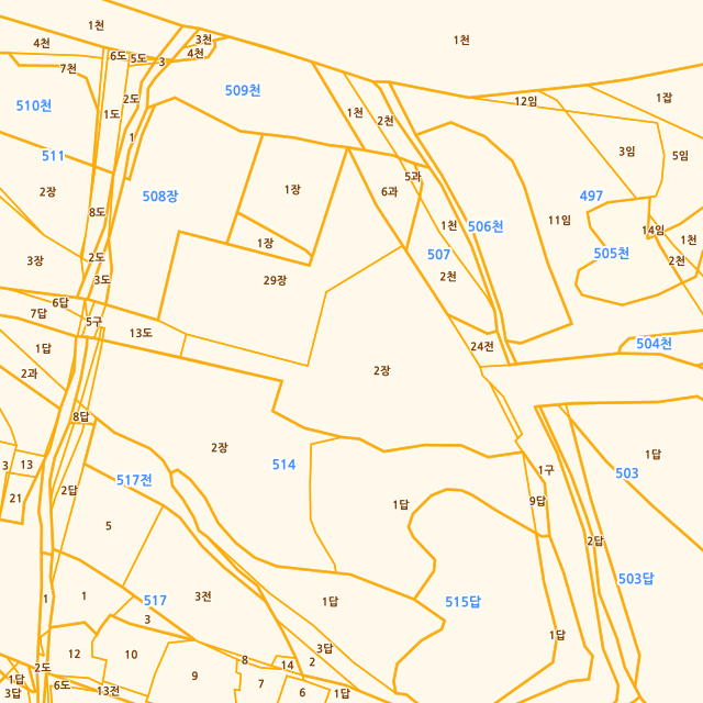 경상북도 경산시 남천면 삼성리 860-2 지적도
