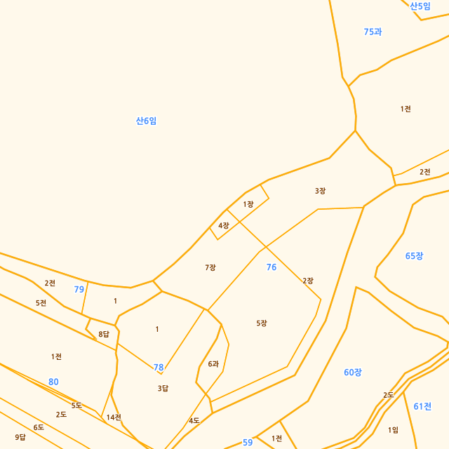 경상북도 성주군 선남면 성원리 76-4 지적도