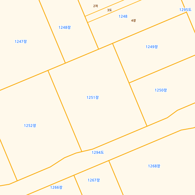 경상남도 함안군 군북면 사도리 1251 지적도